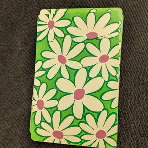 48 vintage stardust flower power daisy playing cards